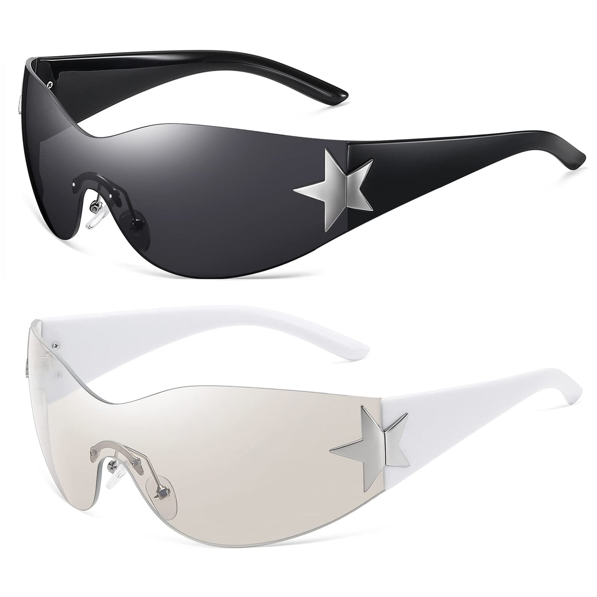Wraparound Shield Sunglasses