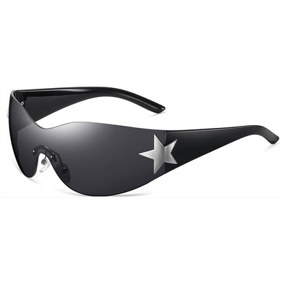 Wraparound Shield Sunglasses