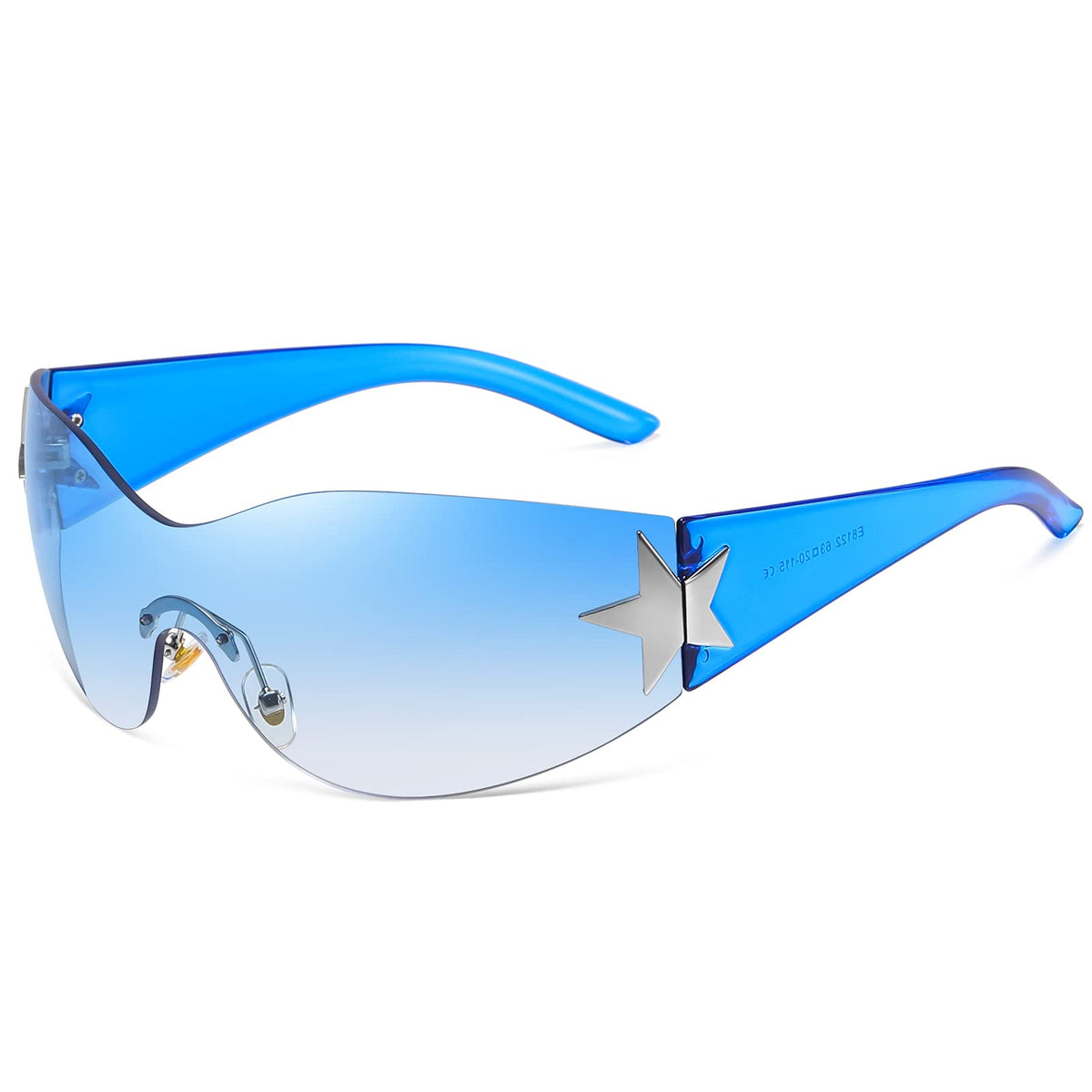 Wraparound Shield Sunglasses
