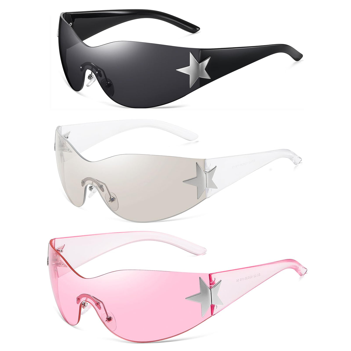 Wraparound Shield Sunglasses