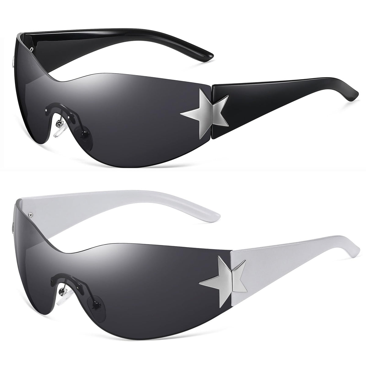 Wraparound Shield Sunglasses