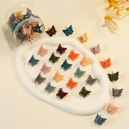 Butterfly Hair Clips — 50 Piece Y2K Set