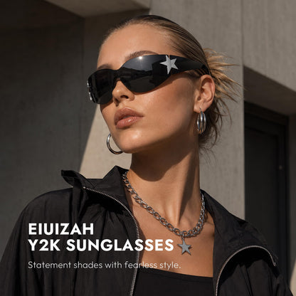 Wraparound Shield Sunglasses