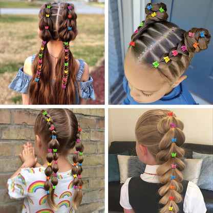 Butterfly Hair Clips — 50 Piece Y2K Set