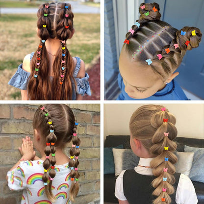 Butterfly Hair Clips — 50 Piece Y2K Set