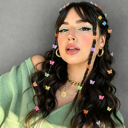 Butterfly Hair Clips — 50 Piece Y2K Set