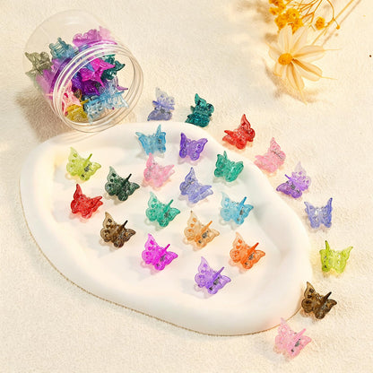 Butterfly Hair Clips — 50 Piece Y2K Set