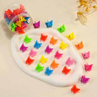 Butterfly Hair Clips — 50 Piece Y2K Set
