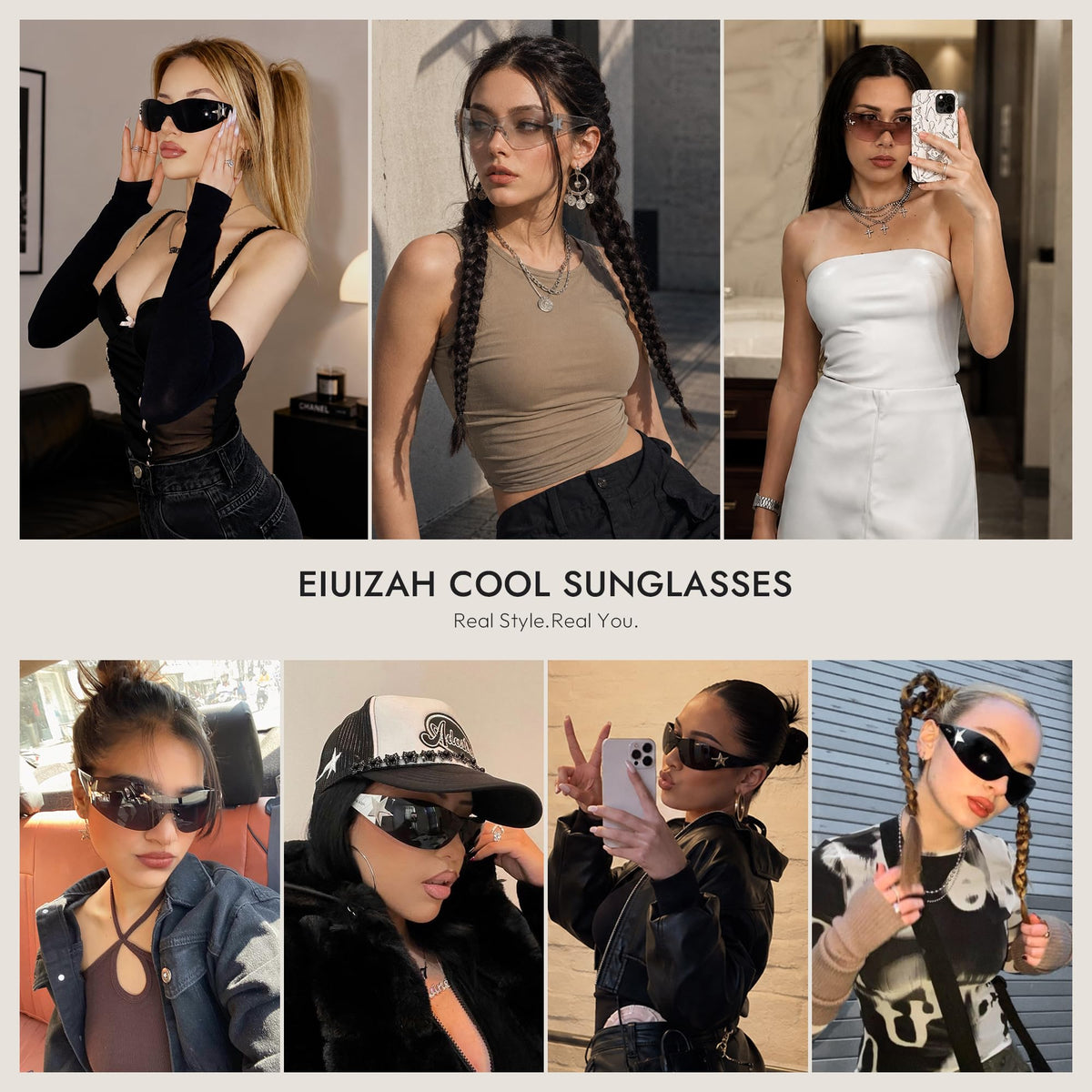 Wraparound Shield Sunglasses