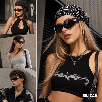 Wraparound Shield Sunglasses